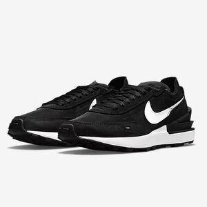 Women Nike Waffle One Black Size 7.5